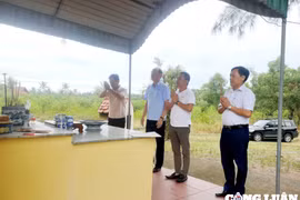 Công ty TNHH Xăng dầu Giang Nam sẽ tài trợ xây dựng Khu tưởng niệm liệt sĩ C45 ở bãi Dừa