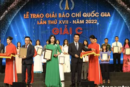 Báo Nhà báo & Công luận đoạt giải C - Giải Báo chí Quốc gia lần thứ XVII - năm 2022