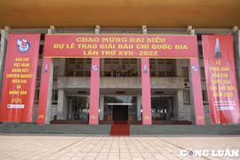 Sẵn sàng cho Lễ trao Giải báo chí Quốc gia lần thứ XVII - năm 2022