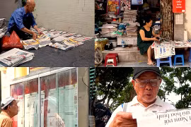 Nhịp điệu cuộc sống qua trang báo giấy thời số hoá