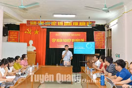 Báo Tuyên Quang tổ chức lớp tập huấn về phương pháp viết tin bài chuẩn SEO