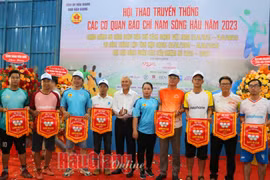 250 vận động viên tham dự Hội thao các cơ quan Báo chí Nam Sông Hậu