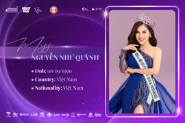 Hoa hậu Nguyễn Như Quỳnh đại diện Việt Nam tham dự cuộc thi Miss & Mister Powerful Global 2023 tại Canada