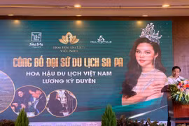 Chung kết cuộc thi "Hoa khôi du lịch Tây Bắc 2023" tổ chức tại Sa Pa