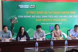 Báo Thiếu niên Tiền phong và Nhi đồng phát động Giải Bóng rổ học sinh tiểu học 2023