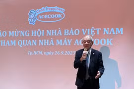 Acecook Việt Nam luôn đồng hành cùng hoạt động báo chí
