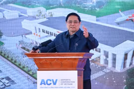 Thủ tướng Phạm Minh Chính tuyên bố khánh thành dự án mở rộng sân bay Điện Biên và 3 dự án đường cao tốc