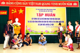 Đẩy mạnh thực hiện dự án 6 Chương trình MTQG 1719, phát huy giá trị văn hóa truyền thống tốt đẹp của các DTTS