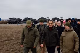 Ba Lan và Canada giao xe tăng Leopard cho Ukraine