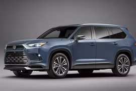 Toyota Grand Highlander 2024 trình làng với thiết kế thể thao hơn