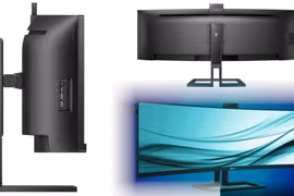 Trình làng màn hình cong mới của Philips