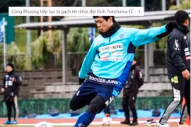 Công Phượng không có tên trong danh sách thi đấu của Yokohama FC