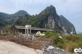 Thanh Hoá: Phát hiện hàng loạt mỏ đá khai thác ngoài mốc giới