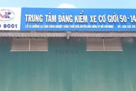 Bắt tạm giam 7 bị can tại Trung tâm đăng kiểm 50-14D