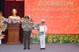 Thượng tá Lê Ngọc Anh giữ chức Phó Giám đốc Công an tỉnh Thanh Hóa