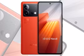 Hình ảnh thực tế của iQOO Neo8 series