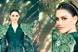 Miss Grand International 2022 đổi vương miện thành nón lá Việt Nam