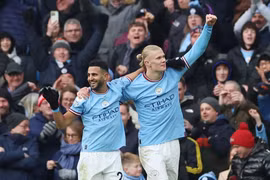 Erling Haaland lập hat-trick, Man City thắng đậm Wolves