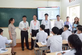 Bộ Giáo dục và Đào tạo kiểm tra công tác chuẩn bị thi tốt nghiệp THPT tại Ninh Bình