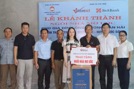 Báo VietNamNet trao Ngôi nhà mơ ước đến gia đình có hoàn cảnh khó khăn