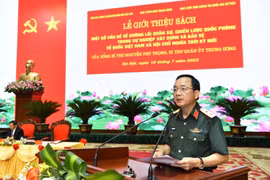 Ra mắt cuốn sách của Tổng Bí thư Nguyễn Phú Trọng về đường lối quân sự, chiến lược quốc phòng