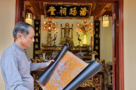 Một đạo sắc phong quý thời Tây Sơn được lưu giữ tại nhà thờ họ Phan Đình ở Hà Tĩnh