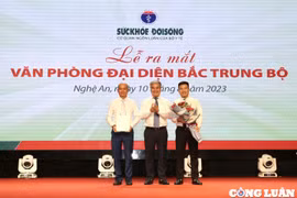 Ra mắt Văn phòng đại diện Báo Sức khỏe & Đời sống khu vực Bắc Trung Bộ