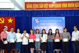 Bạc Liêu tổ chức trao thẻ hội viên Hội Nhà báo Việt Nam giai đoạn 2021-2026