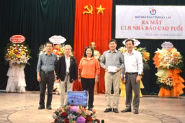 Hội Nhà báo tỉnh Gia Lai ra mắt Câu lạc bộ Nhà báo cao tuổi