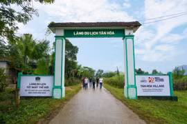 Tân Hóa được vinh danh làng du lịch tốt nhất thế giới năm 2023