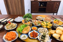 Dịch vụ cỗ chay đắt khách vào dịp rằm tháng Bảy và lễ Vu lan