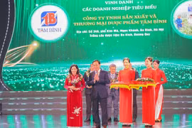 Dược phẩm Tâm Bình - Doanh nghiệp tiêu biểu vì sự phát triển dược liệu Việt