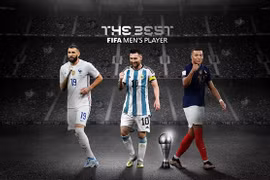 FIFA công bố top 3 đề cử cầu thủ xuất sắc nhất năm