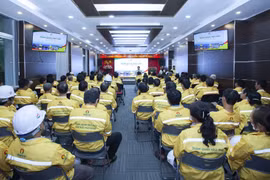 Phân bón Cà Mau đưa bà con tham quan nhà máy