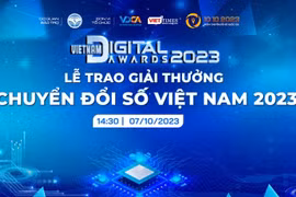Sẽ trao Giải thưởng Chuyển đổi số Việt Nam năm 2023 vào ngày 07/10 tới