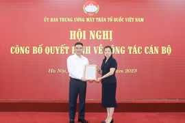 Nhà báo Trần Bảo Trung được bổ nhiệm Phó Tổng Biên tập Tạp chí Mặt trận