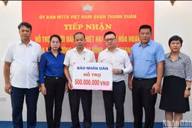 Báo Nhân Dân hỗ trợ các nạn nhân vụ cháy chung cư mini tại Khương Hạ