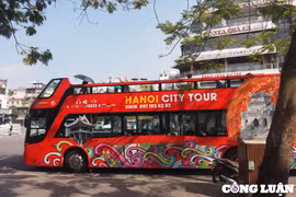Hà Nội: Khai thác xe buýt nhỏ 1 tầng thoáng nóc, sức chứa 20 chỗ ngồi