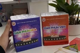 Pháo hoa Z121 tiếp tục "loạn" trên chợ điện tử, Bộ Công Thương cảnh báo