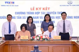 Thông tấn xã Việt Nam và Bộ Khoa học và Công nghệ hợp tác truyền thông giai đoạn 2023 - 2026