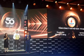 PV GAS lần thứ 11 nhận vinh danh của Forbes Việt Nam “Top 50 Công ty niêm yết tốt nhất Việt Nam năm 2023”