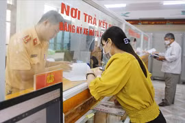 Một người được cấp bao nhiêu biển số xe theo mã định danh?