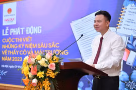 Phát động Cuộc thi viết "Những kỷ niệm sâu sắc về thầy cô và mái trường" năm 2023