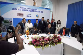 Doanh nghiệp nhà nước Trung Quốc xây dựng khu phức hợp cảng khổng lồ ở Sri Lanka