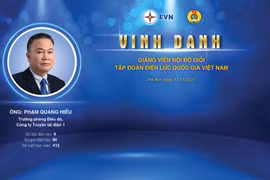 EVNNPT có 4 giảng viên nội bộ giỏi được Tập đoàn Điện lực Việt Nam vinh danh