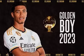 Vượt qua các đối thủ xuất sắc, Jude Bellingham giành Golden Boy 2023