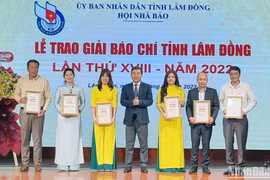 Hội Nhà báo tỉnh Lâm Đồng tổ chức trao Giải báo chí tỉnh lần thứ 18