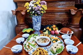 Dịch vụ đặt cỗ online sôi động trước ngày Rằm Tháng Giêng