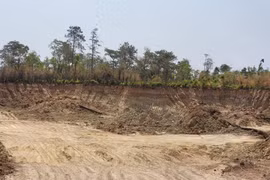 Tỉnh Gia Lai chỉ đạo kiểm tra, làm rõ vụ khai thác hàng nghìn m2 đất rừng ở biên giới