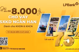 Sau 2 lần hạ lãi suất, LPBank tiếp tục tung gói vay  8.000 tỷ, lãi suất chỉ từ 7,5%/năm